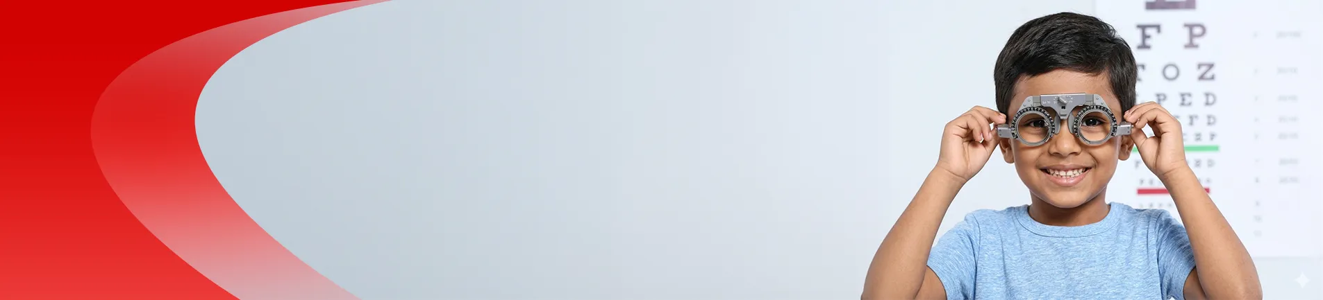 Child Eye Care Treatment Banner