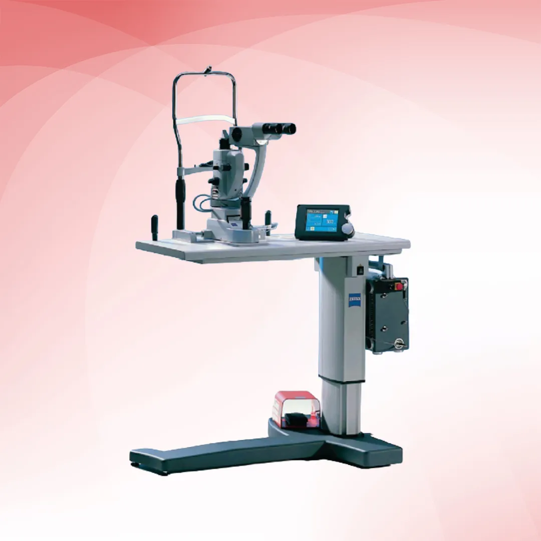 Green Laser Slit Lamp by Carl Zeiss, Germany - Infrastructure Eye Care Patna