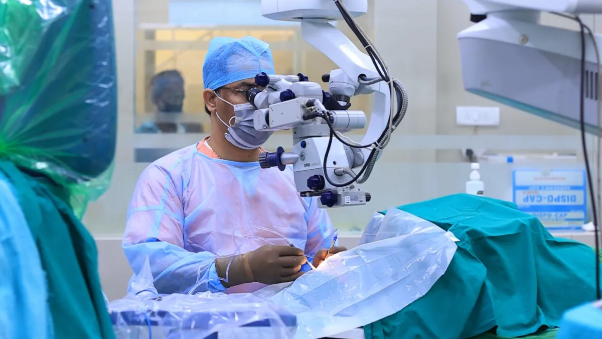 Advanced Eye Surgery Equipment at A B Eye Institute Patna